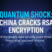 China breaks RSA encryption with quantum computer